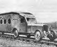 Z historie 1931: Kolejový autobus „Michelin“ na pneumatikách